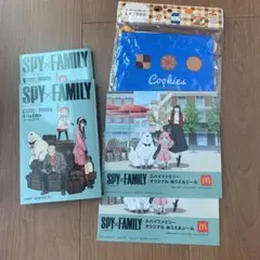 ハッピーセット　スパイファミリーぬりえ&シール　マンガセット