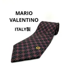 美品 マリオ ヴァレンティノ ネクタイ イタリア製 シルク 5122610