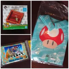 スーパーマリオ セブンイレブン一番くじ E賞、G賞、F賞 セット