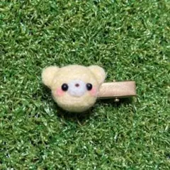 くまちゃんのヘアピン