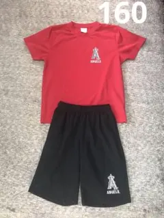 MLB ANGELS Tシャツ ハーフパンツ セットアップ 160のサムネイル