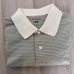 ユニクロ JW ANDERSON ドライカノコボーダーポロシャツ