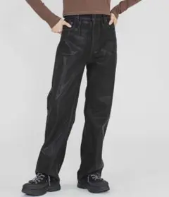 COATED 5POCKET DENIM PANTS