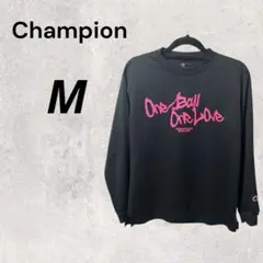 Champion 長袖 バスケ One Ball One Love 練習着 M