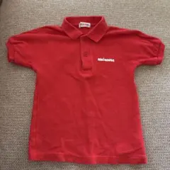 Miki House 赤 ポロシャツ
