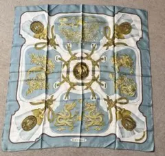 極レア　HERMES エルメス　カレ90 スカーフ TSUBAS　美品