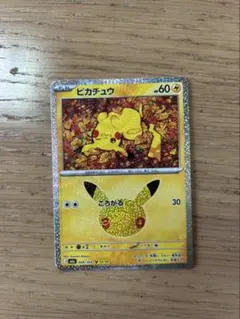 ピカチュウ ころがる 30th