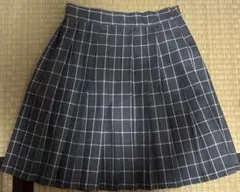 制服スカートリボングレーチェックセット