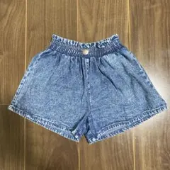 ショートパンツ デニム ウエストゴム 100cm