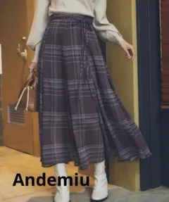 ※最終値下げ※Andemiu ブリティッシュチェックスカート