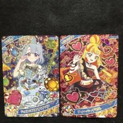 アイプリリング1段　じゅりあフィーバーデビル&えるジュエルバズリウムアクアマリン