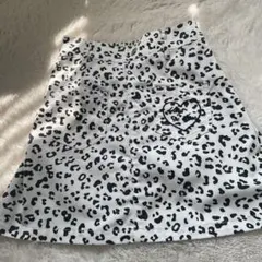 ヒョウ柄スカート 150サイズ
