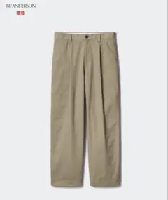 UNIQLO JWタックワイドチノパンツ76