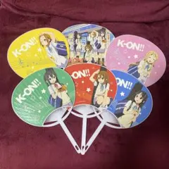 けいおん！ ローソンコラボ ミニうちわ6種セット コンプ品