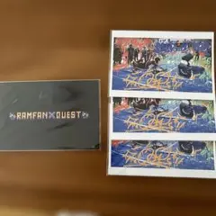 ランファンクエスト ポストカード　4枚 　 LIKIYAと堀夏喜 名場面です！