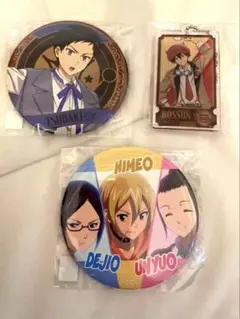 スケットダンス SKETDANCE 推しちゃれくじ アクキー 缶バッジ スイッチ