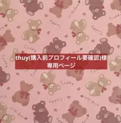 ✧︎*。thuy(購入前プロフィール要確認)様 専用ページ✧︎*。12/21