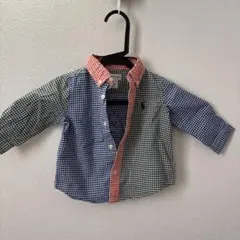 Ralph Lauren チェックシャツ 6M