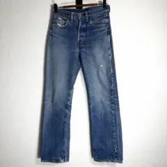 希少　定番　levi's 501 66前期　ボタン裏6 W28 相当　デニム
