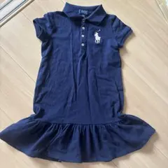 Polo Ralph Lauren ネイビー ポロワンピース　6