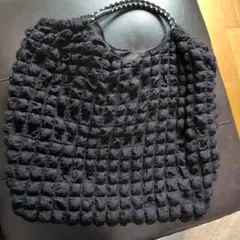 手さげバック　ブラック