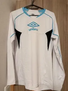 UMBRO アンブロ 長袖 プラクティスシャツ ホワイトのサムネイル