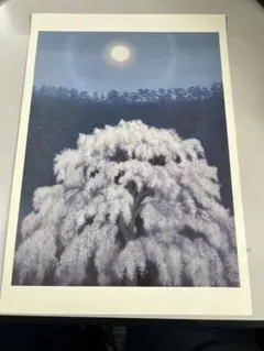 東山魁夷、月唱、限定、大判額装画版、版上落款入 月唱 木版画 | 東山魁夷 絵画販売・買取