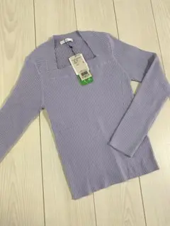 新品indexリブニット　M