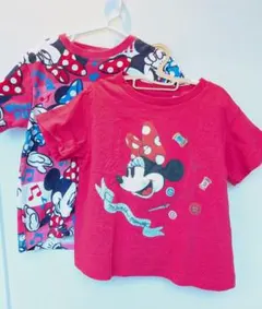 ミニーマウス Disney RESORT & UNIQLO Tシャツ セットのサムネイル