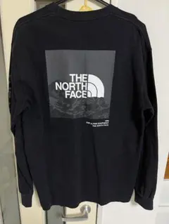 【即完売品】★THE NORTH FACE ブラック ロングスリーブTシャツ