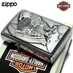 ZIPPO ハーレーダビッドソン イーグルロゴ 真鍮 2002年製 箱付 - メルカリ