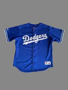 majestic 野茂英雄 ドジャース ユニフォーム 青 Lサイズ値下げ