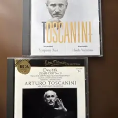 2CDトスカニーニセット　ブラームス＆ドボルジャーク