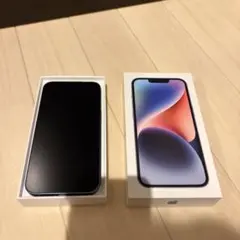 【iPhone14 256GB 本体交換品 バッテリー100% 美品】