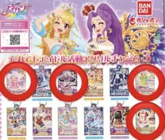 アイカツ　誰でもアイドル活動アクリルチャーム　3