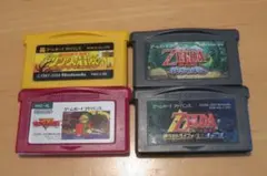 【値下げ 早い者勝ち】アドバンス ゼルダ ４本セット