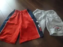 最終値下げ　120cm　FILA　ハーフパンツ２枚セット　スウエット　ジャージ
