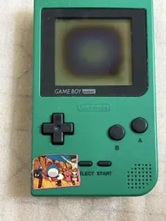GAME BOY pocket 緑色 本体ジャンク品