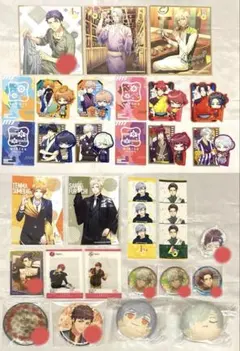 A3! エースリー 缶バッジ おまんじゅう ウエハース ステッカー 色紙