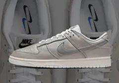 新品タグ付き　希少　ナイキ ダンク ロー Dunk Low SE シルバーのサムネイル