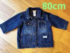 【GAP】デニムジャケットヴィンテージ風 12-18months 80cm相当