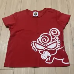 ヒスミニ 赤Tシャツ 80