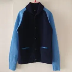 極美品　45rpm ニットジャケット　ブルゾン　2サイズ　M 45R 厚手 極美品 45rpm ニットジャケット ブルゾン 2サイズ M 45R 厚手