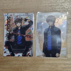 3年Z組銀八先生ウエハース　沖田総悟　2枚セット