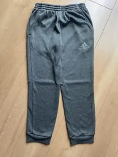 adidas キッズ ジャージ パンツ グレー 130