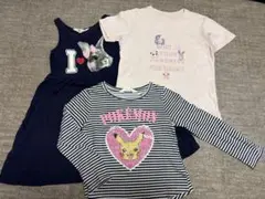 ポケモン Tシャツ など 3点セット 120cm