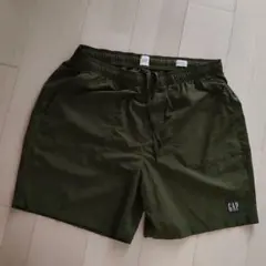 (新品6990)GAP REGULAR EASY SHORT オリーブグリーンのサムネイル