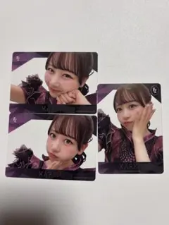 FRUITS ZIPPER 松本かれん　東京ドーム事後トレカ3枚コンプセット
