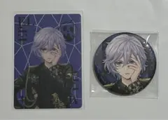 ツイステ ブレイジングジュエル エペル オーロラカード 缶バッジ