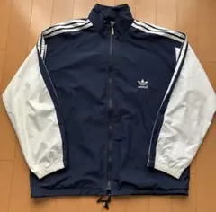 adidas ナイロンジャケット トレフォイルロゴ 80s 90s アディダス